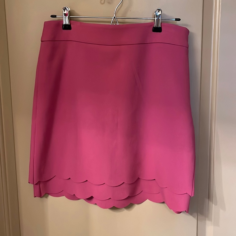 Loft scalloped skirt